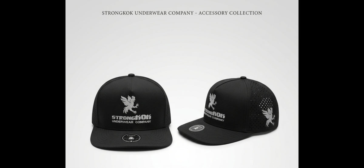 StrongKoK Rooster Logo Adjustable Ball Cap
